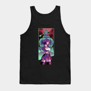 Short haired fighter Tank Top